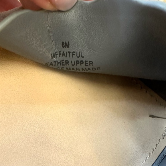 MARC FISHER Faitful Flatform Sandals Blue size 8 - Picture 7 of 7